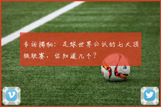 专访揭秘：足球世界公认的七大顶级联赛，你知道几个？